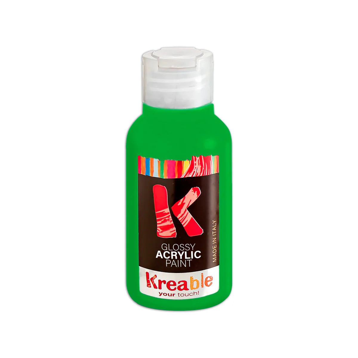 TEMPERA ACRILICA KREABLE ML. 100 VERDE CHIARO