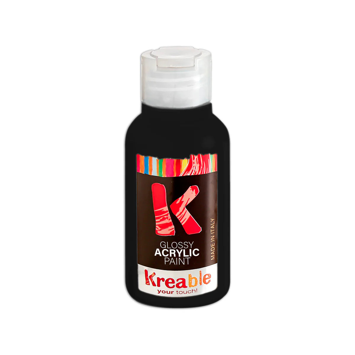 TEMPERA ACRILICA KREABLE ML. 100 NERO Immagine principale del prodotto