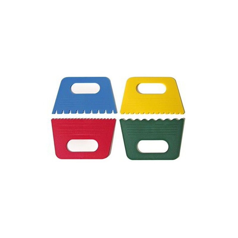 SET 4 PEZZI SPATOLE/PETTINI Immagine secondaria del prodotto
