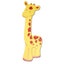 Giraffa In Legno - Grande Cm. 9X29 H