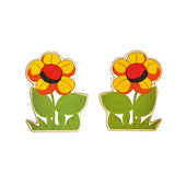 Fiori In Betulla Cm. 23X35 - Set 2 Pezzi