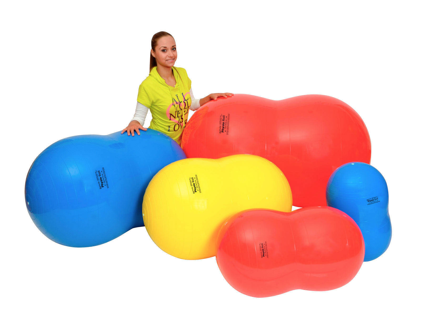PHYSIO ROLL - DIAM.CM.55 X CM.90 - GIALLO