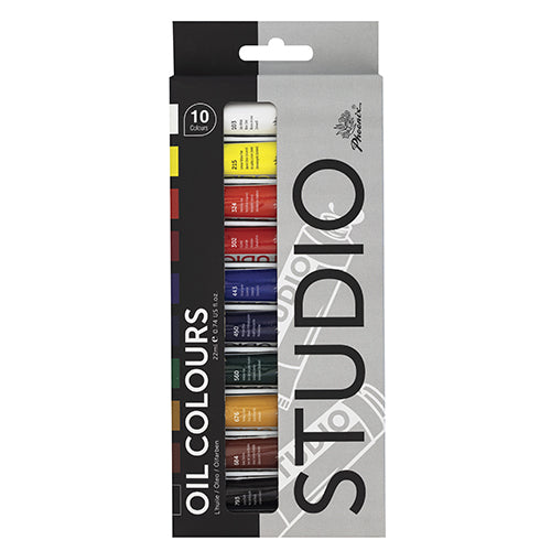 COLORI A OLIO - SCATOLA 10 TUBI ML.22 -COLORI ASSO Immagine principale del prodotto