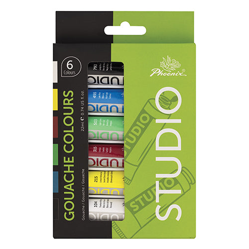 COLORI A TEMPERA - SCATOLA 6 TUBI ML.22- COL. ASS.