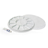 TAVOLOZZA TONDA DIAM. CM.31 CON COPERCHIO