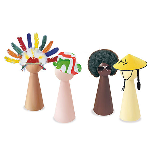 CORPI PER PUPAZZI ETNICI DIAM. CM.4 - CM.10,5 H -