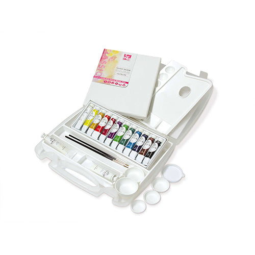 COLORI A TEMPERA - VALIGETTA 12+ 2 TUBI + ACC. Immagine principale del prodotto