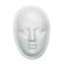 MASCHERE BIANCHE DA DECORARE CM.14X20 - SET.12 PZ.