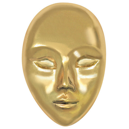 MASCHERE GOLD DA DECORARE CM.14X21 - SET 4 PZ. Immagine principale del prodotto