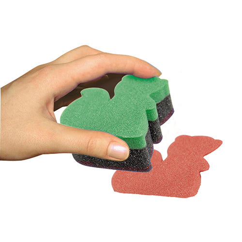 TIMBRI SPUGNA IMPUGNATURA RIGIDA - SET 7 PZ. - SOG Immagine secondaria del prodotto