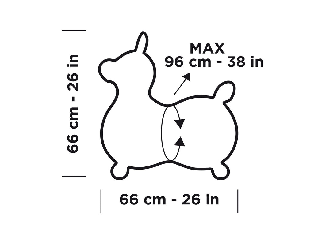 CAVALLINO RODY MAXI ARANCIONE