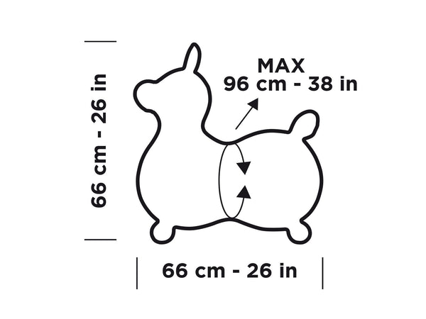 CAVALLINO RODY MAXI ARANCIONE