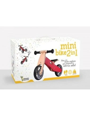 MINIBIKE 2 IN 1 - ROSSO