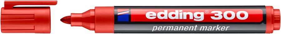 MARKER EDDING 300 ROSSO