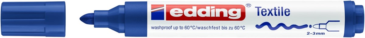 MARKER EDDING TEXTILE 4500 BLU