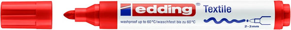 MARKER EDDING TEXTILE 4500 ROSSO