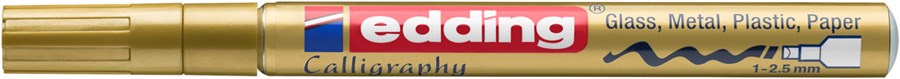 MARKER EDDING 753 CALLIGRAPHY ORO Immagine secondaria del prodotto