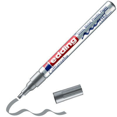 MARKER EDDING 753 CALLIGRAPHY ARGENTO