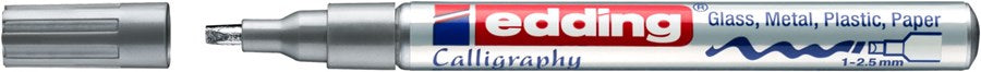MARKER EDDING 753 CALLIGRAPHY ARGENTO