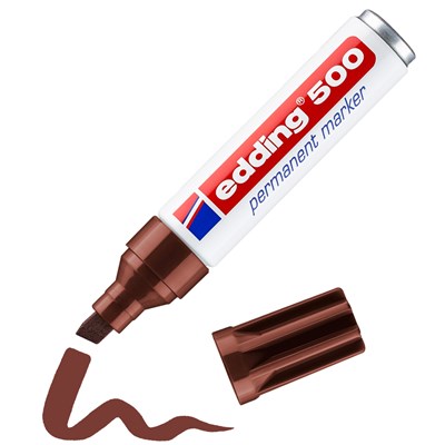 MARKER EDDING 500 MARRONE