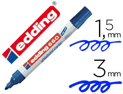 MARKER PER LAVAGNA EDDING 660 BLU