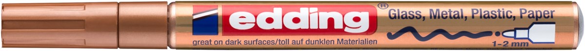 MARKER EDDING 751 RAME Immagine secondaria del prodotto