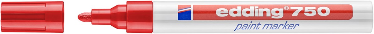 MARKER EDDING 750 ROSSO