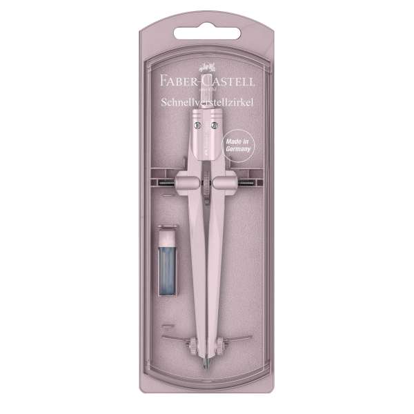 COMPASSO BALAUSTRONE QUICK STREAM ROSA FABER-CASTELL Immagine principale del prodotto