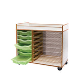 Mobile Pittura Cm. 93X45X78 H + 7 Cassette