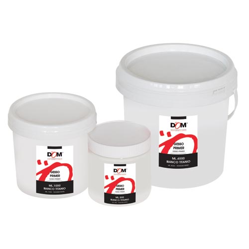 GESSO PRIMER BIANCO TITANIO - ML. 500