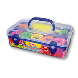 KIDDY CLAY - PLASTILINA GR.550 - 7 COLORI + ACCESS