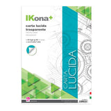 CARTA LUCIDA TRASPARENTE BLOCCO A4 FG.50