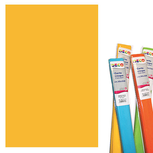 CARTA CRESPA GR.40 - CONF.6 ROTOLI CM.250X50 - COL