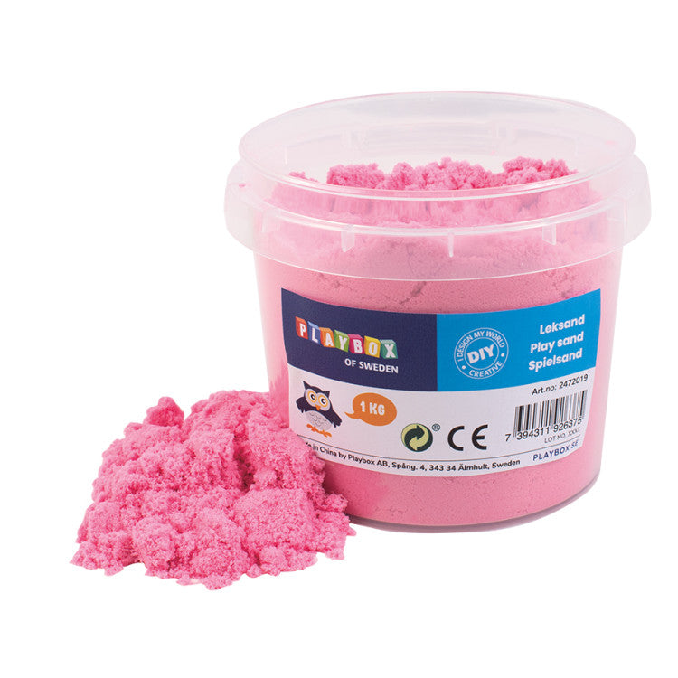 SABBIA CINETICA COLORATA DECO SAND KG.1 FUXIA Immagine principale del prodotto