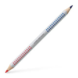 MATITONE JUMBO GRIP ROSSO/BLU FABER CASTEL