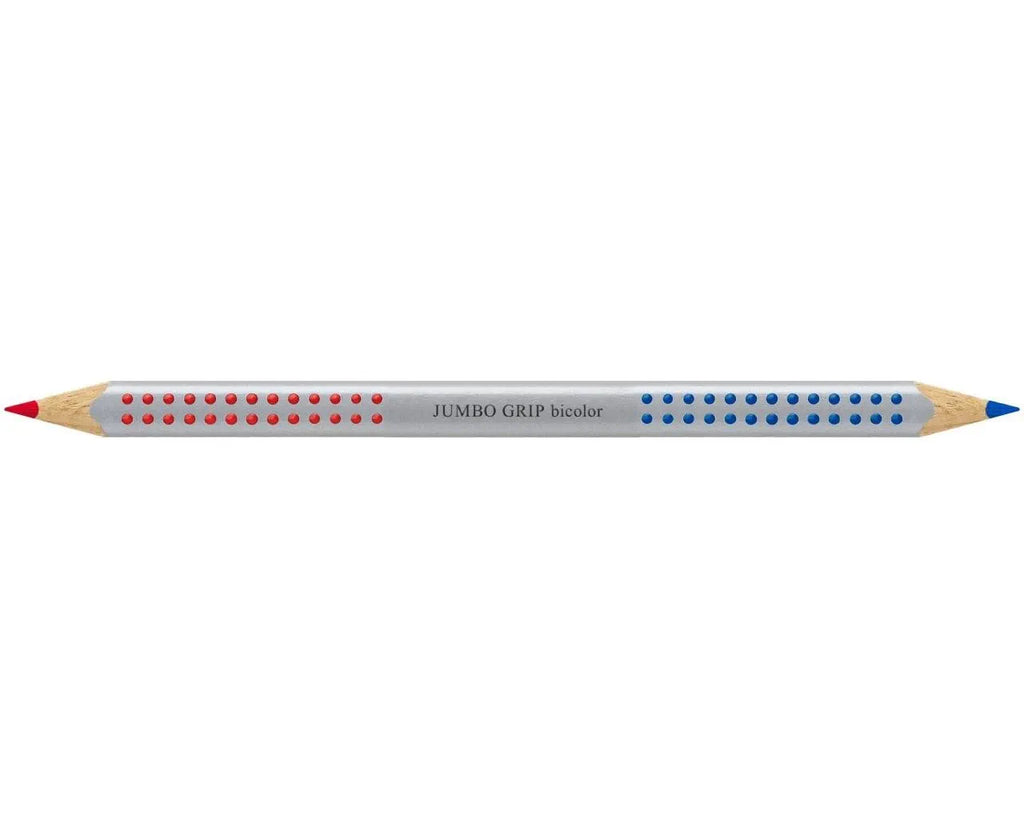 MATITONE JUMBO GRIP ROSSO/BLU FABER CASTEL
