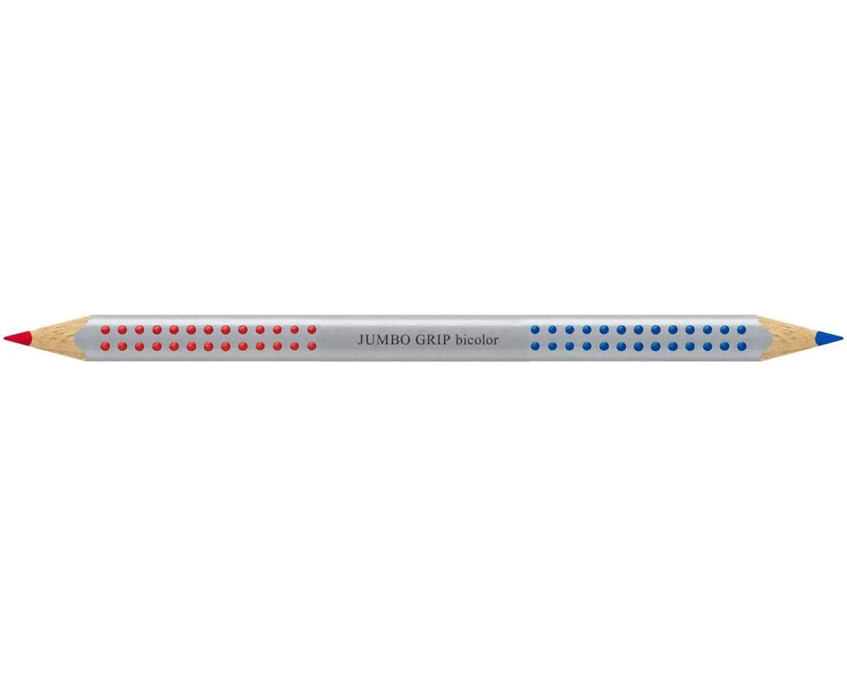 MATITONE JUMBO GRIP ROSSO/BLU FABER CASTEL