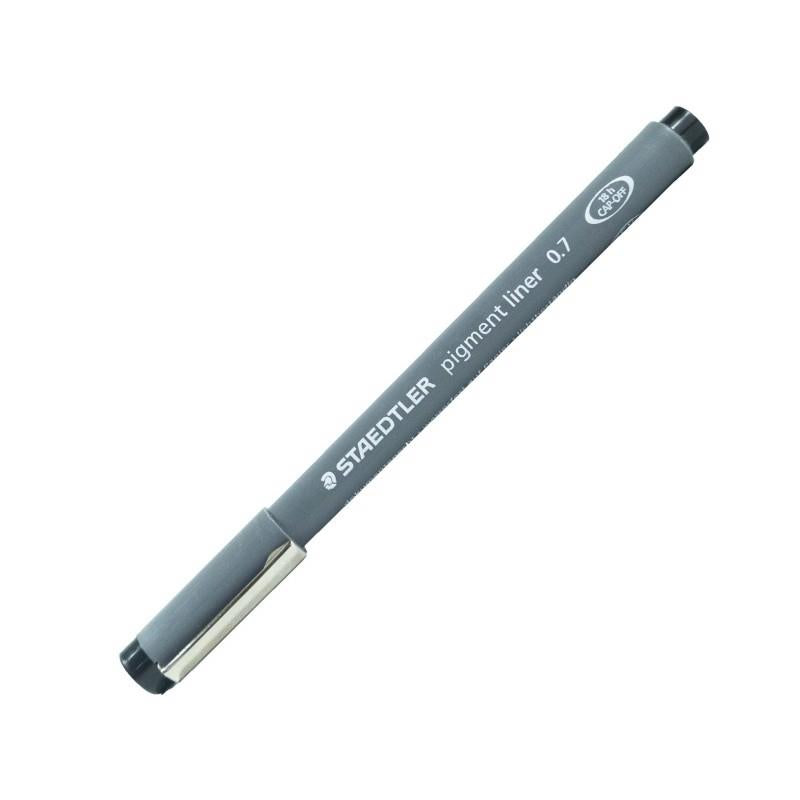 PENNA FINELINER STAEDTLER PIGMENT LINER 0.7MM NERO