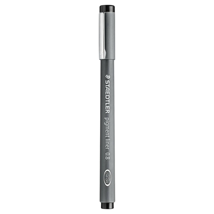 PENNA FINELINER STAEDTLER PIGMENT LINER 0.8MM NERO