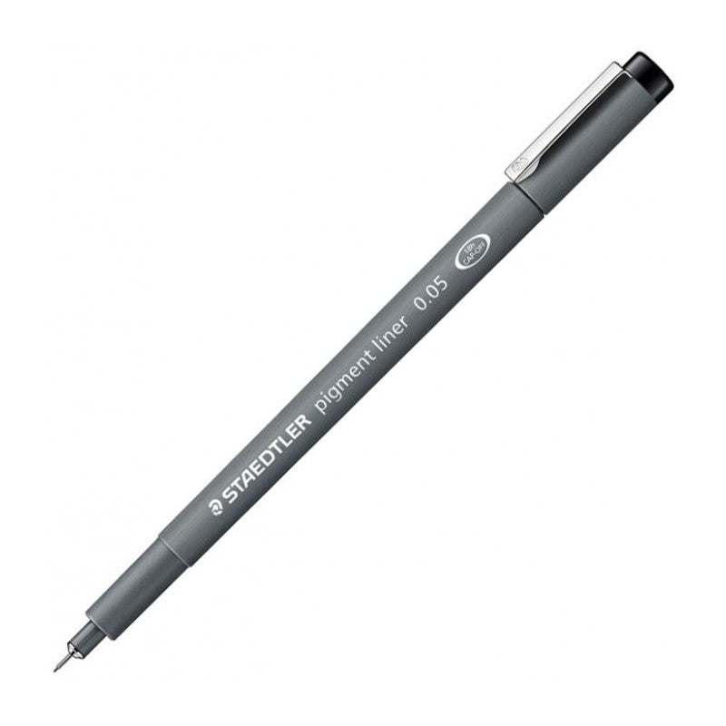 PENNA FINELINER STAEDTLER PIGMENT LINER 0.05MM NERO Immagine principale del prodotto