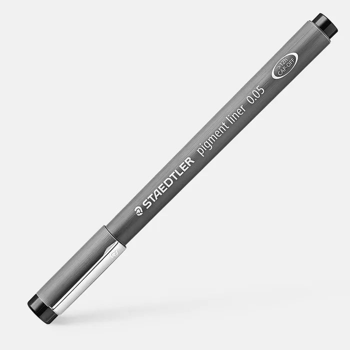 PENNA FINELINER STAEDTLER PIGMENT LINER 0.05MM NERO