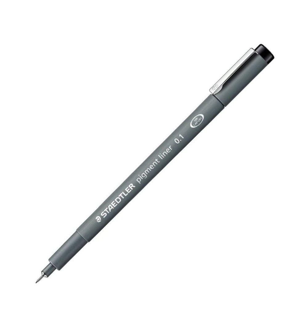 PENNA FINELINER STAEDTLER PIGMENT LINER 0.1MM NERO Immagine principale del prodotto