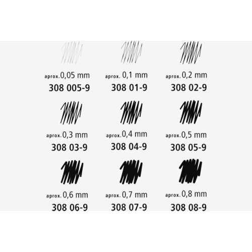 PENNA FINELINER STAEDTLER PIGMENT LINER 0.7MM NERO