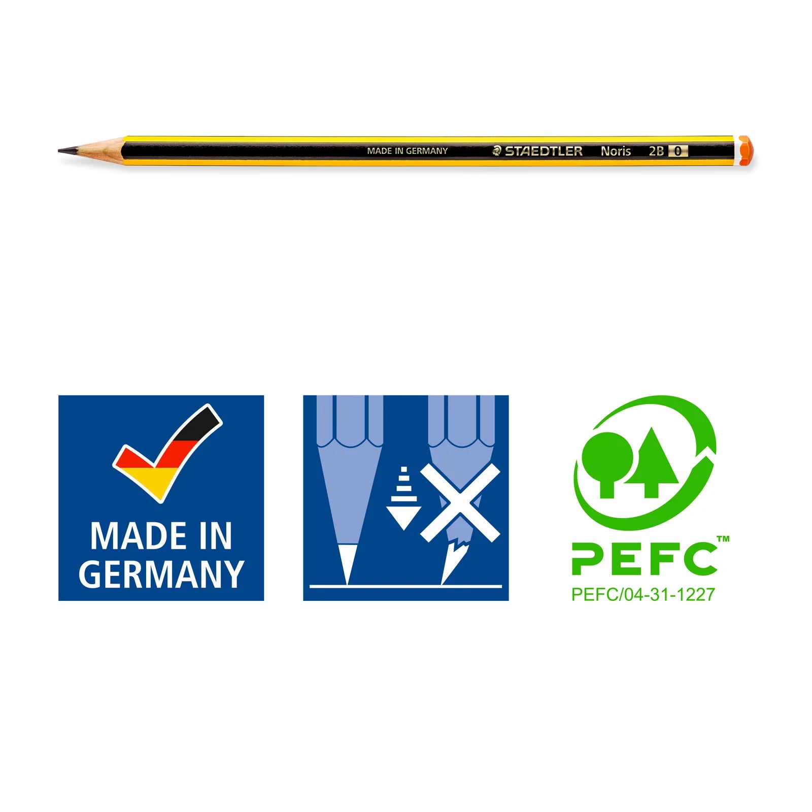 MATITA NORIS STAEDTLER 120 N.1/12  2B
