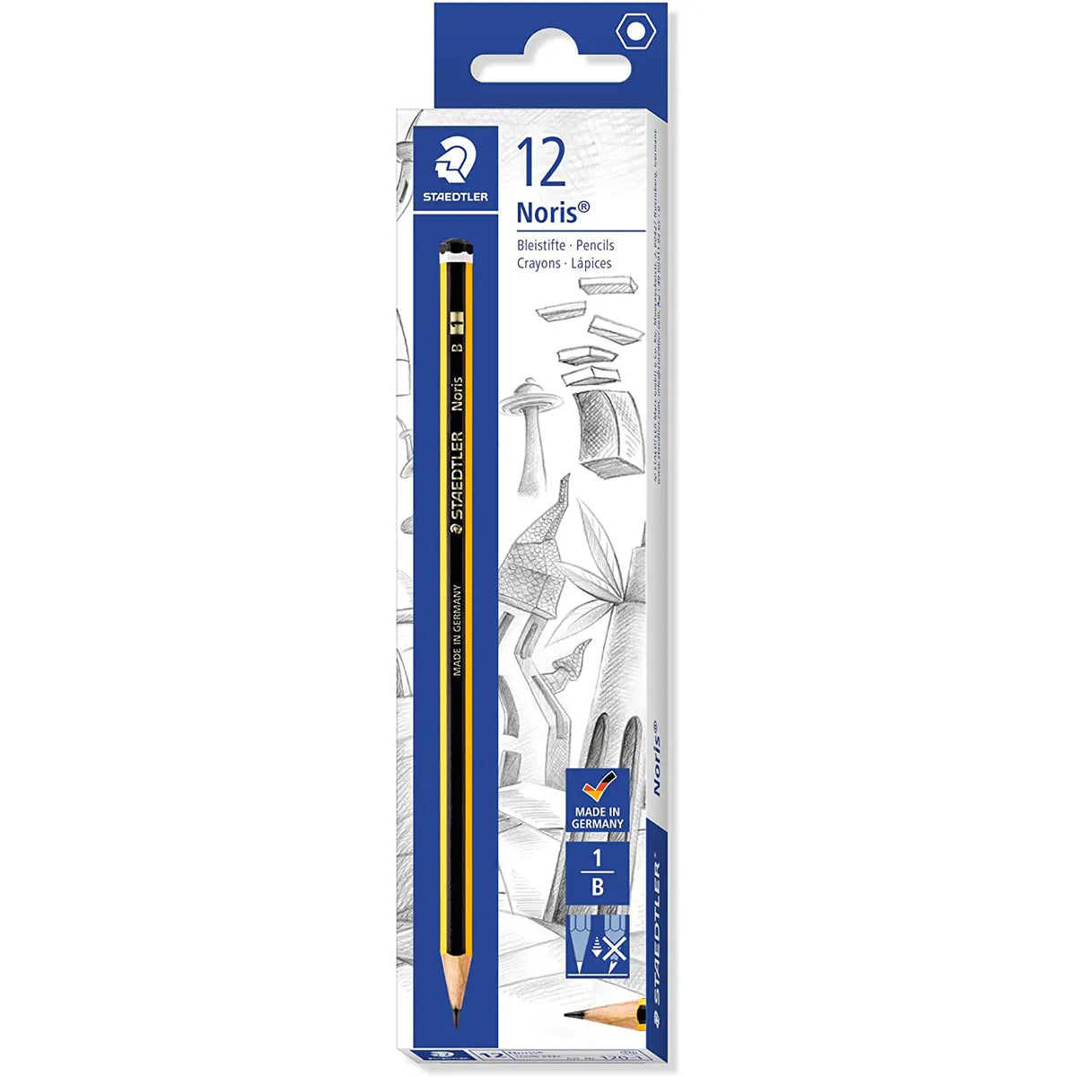 MATITA NORIS STAEDTLER 120 N.1/12 B Immagine principale del prodotto