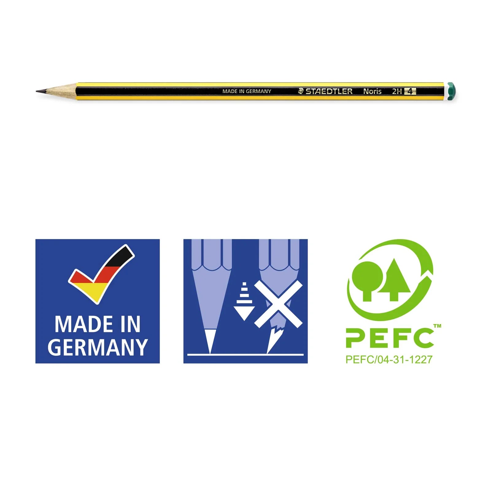 MATITA NORIS STAEDTLER 120 N.4 /12 2H