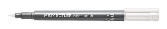 MARCATORE METALLICO BRUSH BIANCO STAEDTLER
