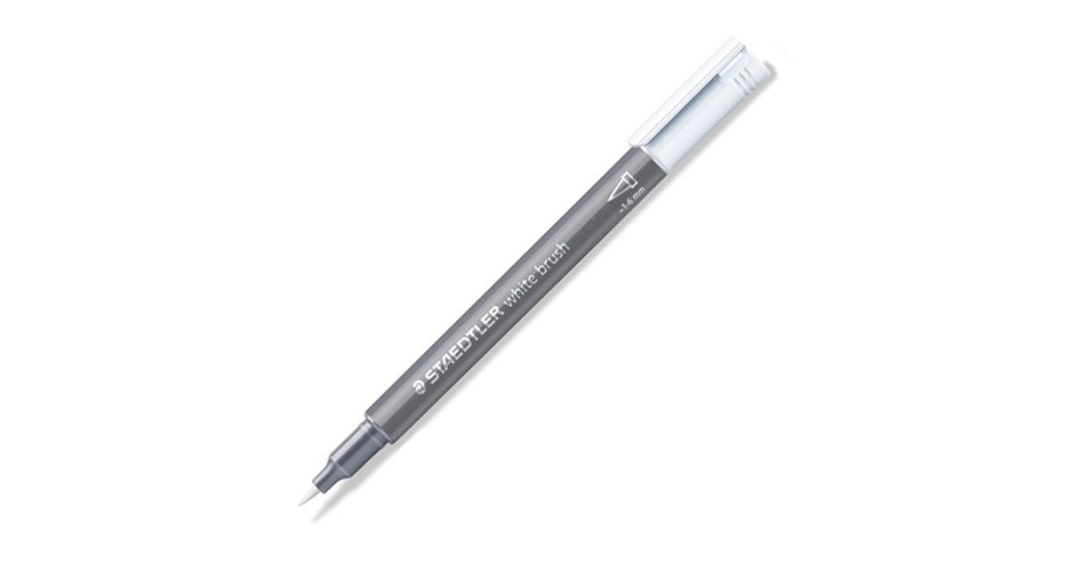 MARCATORE METALLICO BRUSH BIANCO STAEDTLER