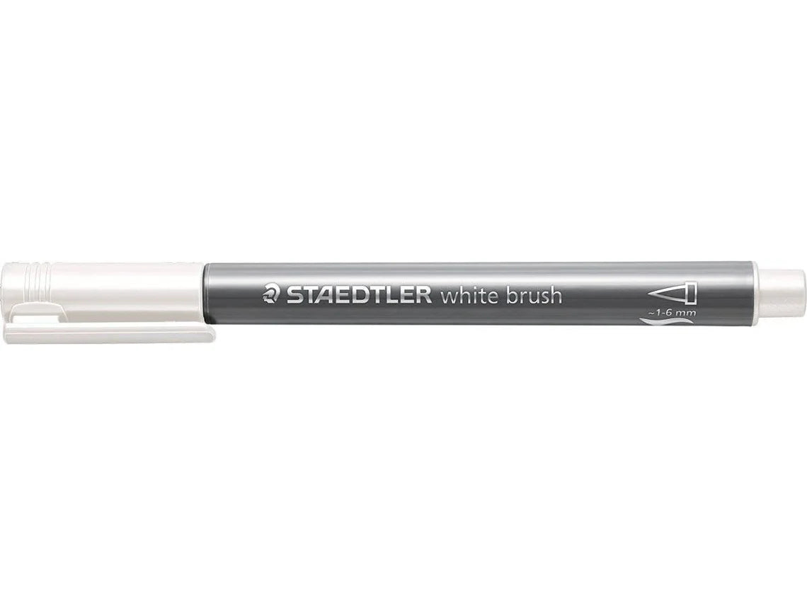 MARCATORE METALLICO BRUSH BIANCO STAEDTLER