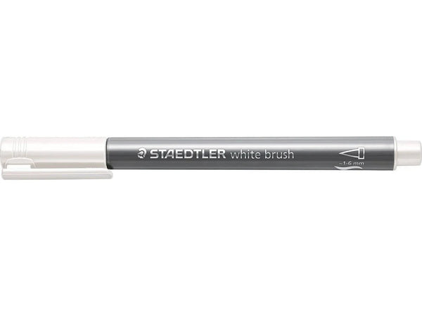 MARCATORE METALLICO BRUSH BIANCO STAEDTLER